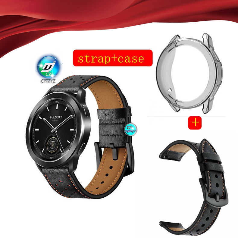 XIAOMI XIAOMI MI 小米手錶 S3 錶帶小米手錶皮革錶帶 S3 錶帶運動腕帶小米手錶 S3 外殼屏幕保護膜