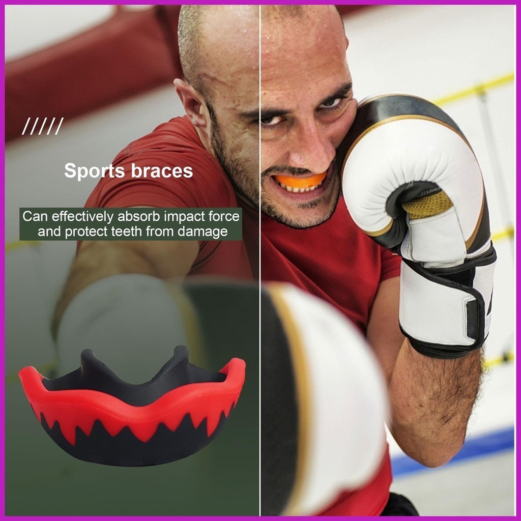 護齒修身版型跆拳道拳擊牙齒保護套 EVA 牙齒遊戲護齒適用於運動護齒 hsgdytw