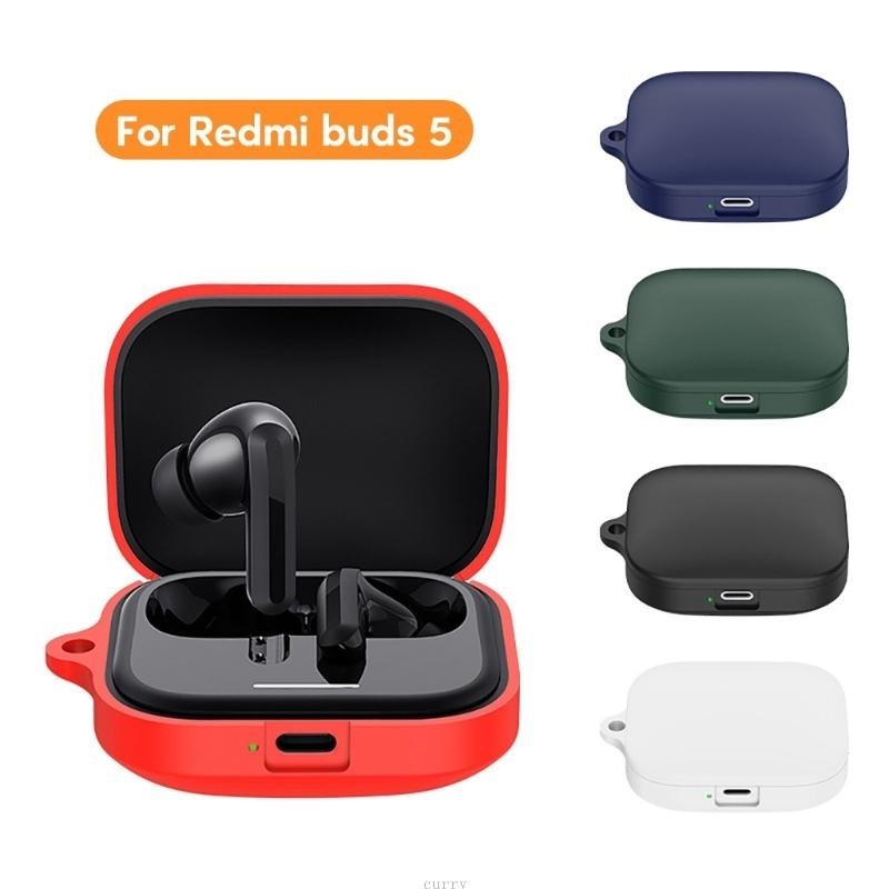 ✿ 適用於所有用戶的 Redmi Buds5 耳塞通用矽膠保護套