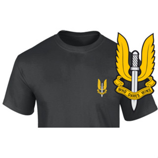 Hm SAS 特別空服 T 恤 / Polo 衫軍事退伍軍人徽章 Crest SAS