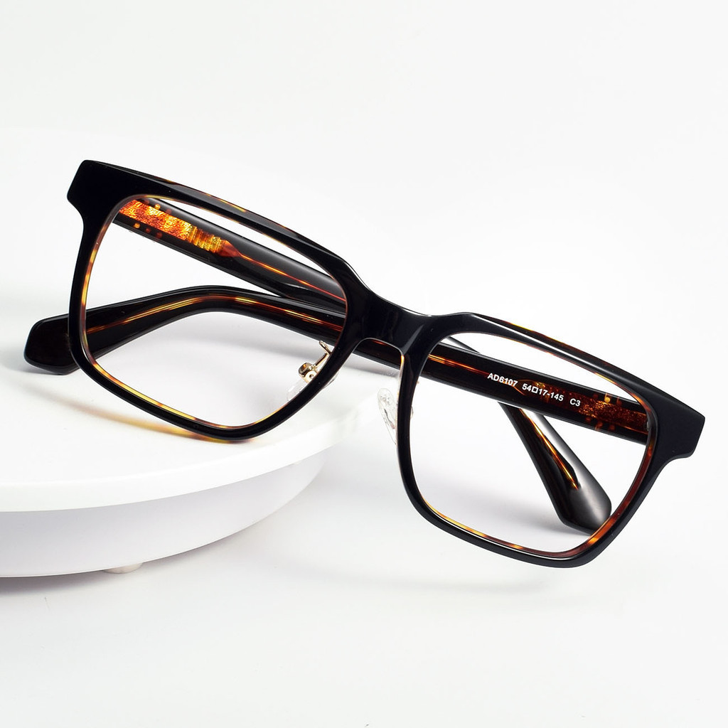 AD6107時尚方框板材眼鏡框架素顏網紅款可配眼鏡架男
