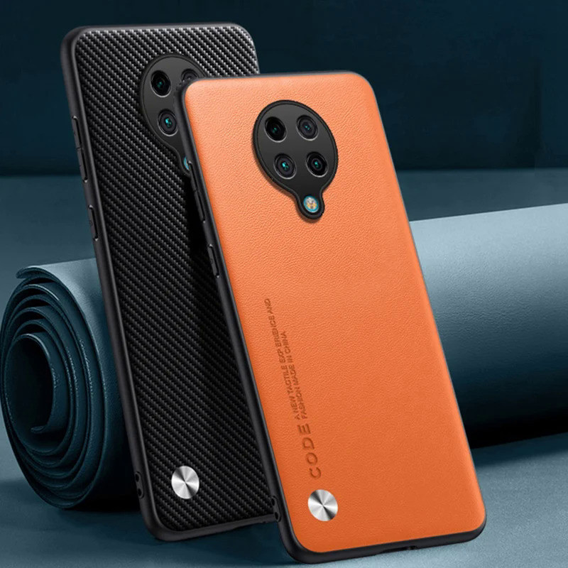 XIAOMI 豪華 PU 皮套適用於小米 Poco F2 Pro 啞光保護套矽膠保護手機殼適用於 Redmi K30 U