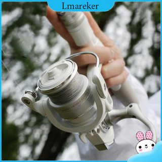 Lmareker 鹹水釣魚線輪強大的釣魚線輪重量輕用於戶外釣魚的超光滑釣魚線輪