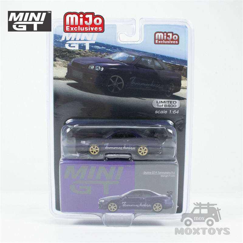 Mini GT Mijo Exclusives 1:64 Nissan Skyline GT-R (R34) Tommy