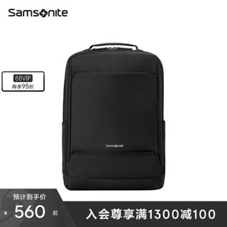 Samsonite/新秀麗新品大容量背包男 商務通勤電腦包書包TX6