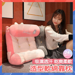 臺灣現貨 護腰靠枕 造型軟綿靠枕 冰感多功能護腰靠墊 床頭靠枕 靠腰枕 涼感抱枕 涼蓆靠墊 三角靠墊 抱枕 沙發靠背枕