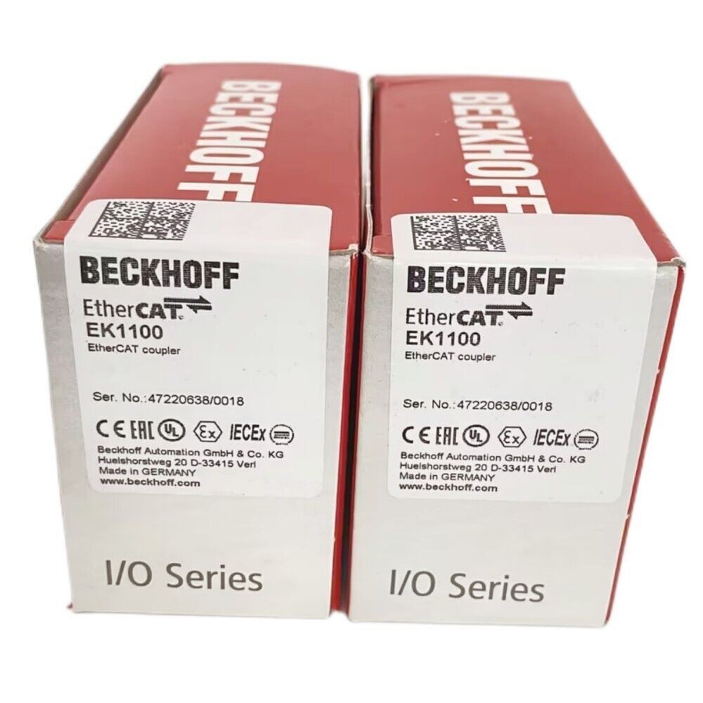 【全新】1PCS Beckhoff EK1100 100% 原裝 BECKHOFF EK 1100 全新密封美國發貨