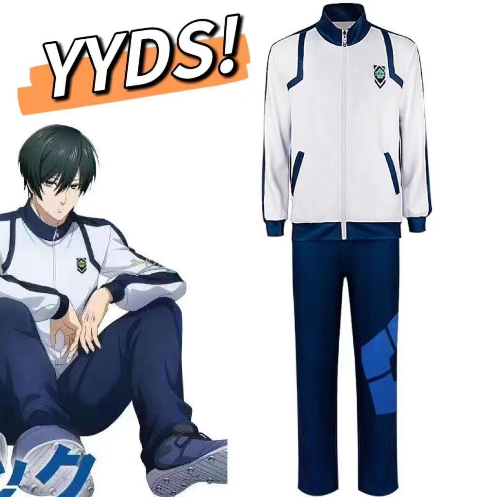 台灣發貨 藍色監獄球衣cos服 潔世一蜂樂回cosplay動漫外套 運動服潔世一蜂樂回千切豹馬國神 煉介潔世一 校服套裝