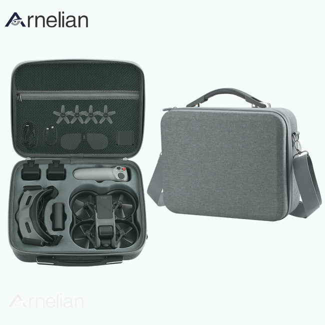Arnelian 便攜包兼容 Dji Avata Goggles 2 收納旅行箱便攜單肩斜挎包無人機