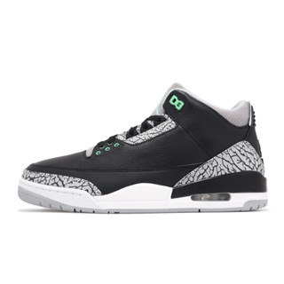 Nike Air Jordan 3 Retro 男鞋 黑綠 Green Glow AJ3 ACS CT8532-031