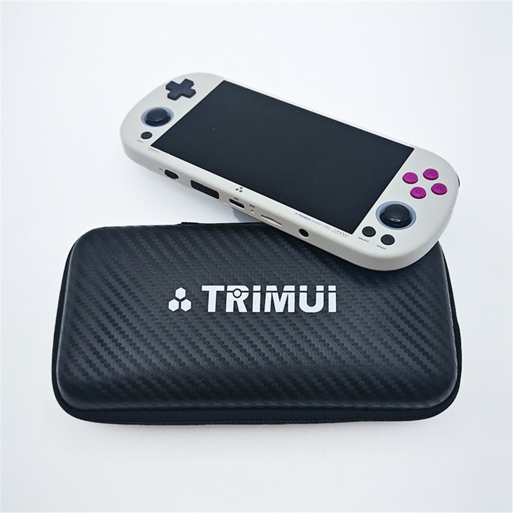 適用Trimui Smart Pro 手持遊戲機便攜包黑色硬旅行收納包視頻遊戲機便攜包