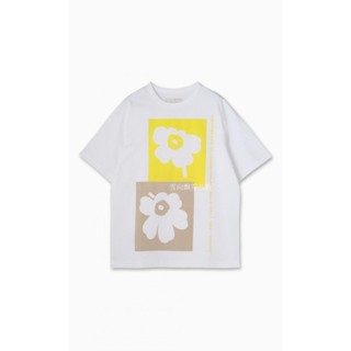 現貨Marimekko Unikko 合作款寬鬆印花純棉T恤男女款上衣