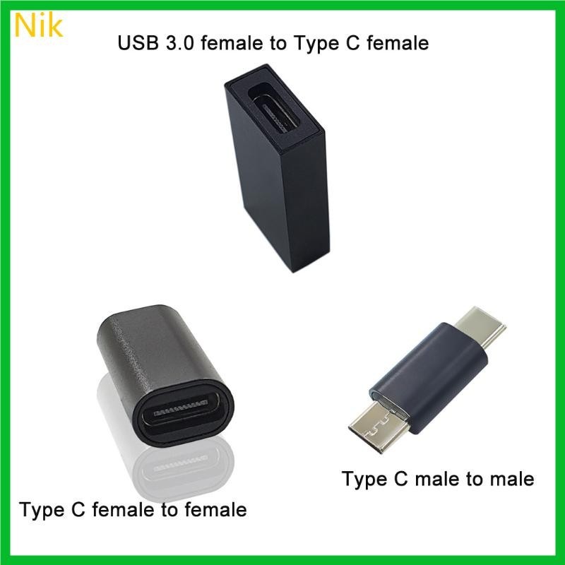 Nik USB C 型公頭轉 USB 3 0 公頭端口適配器 USB 3 1 C 型轉 USB3 0 Type-A 適配
