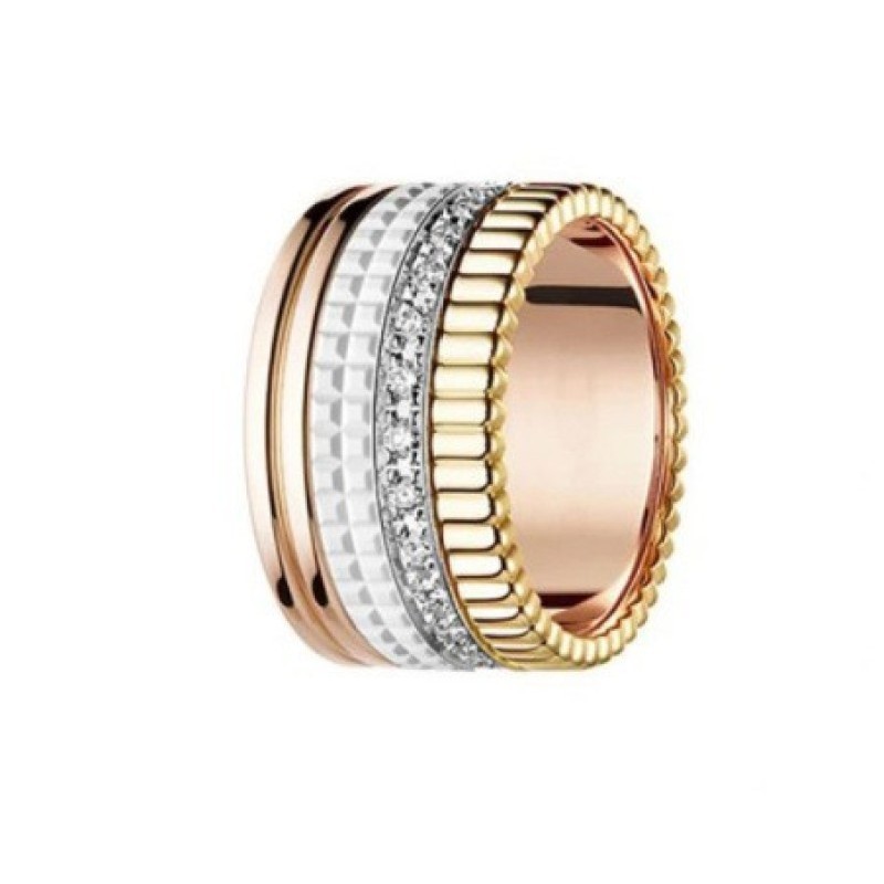 男款經典時尚戒指 情侶戒指 鍍18K玫瑰金可轉動戒指 食指戒 尾戒 情人節禮物