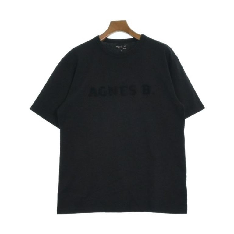 agnes b. homme AG針織上衣 T恤 襯衫男性 黑色 日本直送 二手