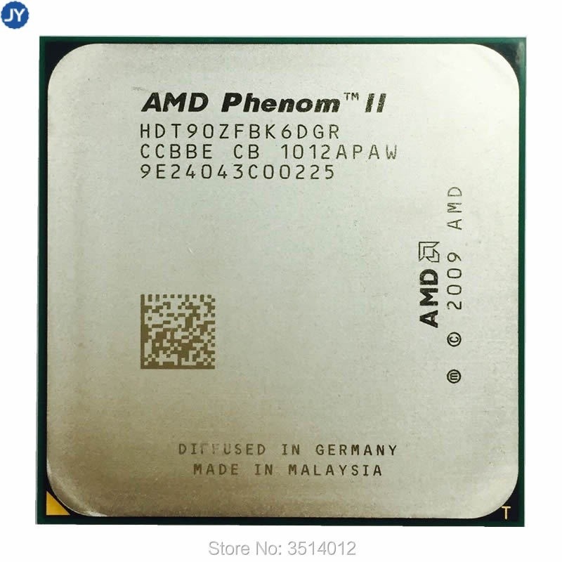 Amd Phenom II X6 1090T 黑色版 X6 1090 X6 1090T 3.2 GHz 六核 CPU 處
