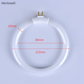 Herlove 11W T4 圓形環形燈管燈泡燈泡熒光環燈管帶 4 針 TW