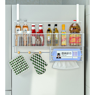 冰箱置物架 側面掛架 廚房用品多層保鮮袋調料夾縫多功能家用收納架