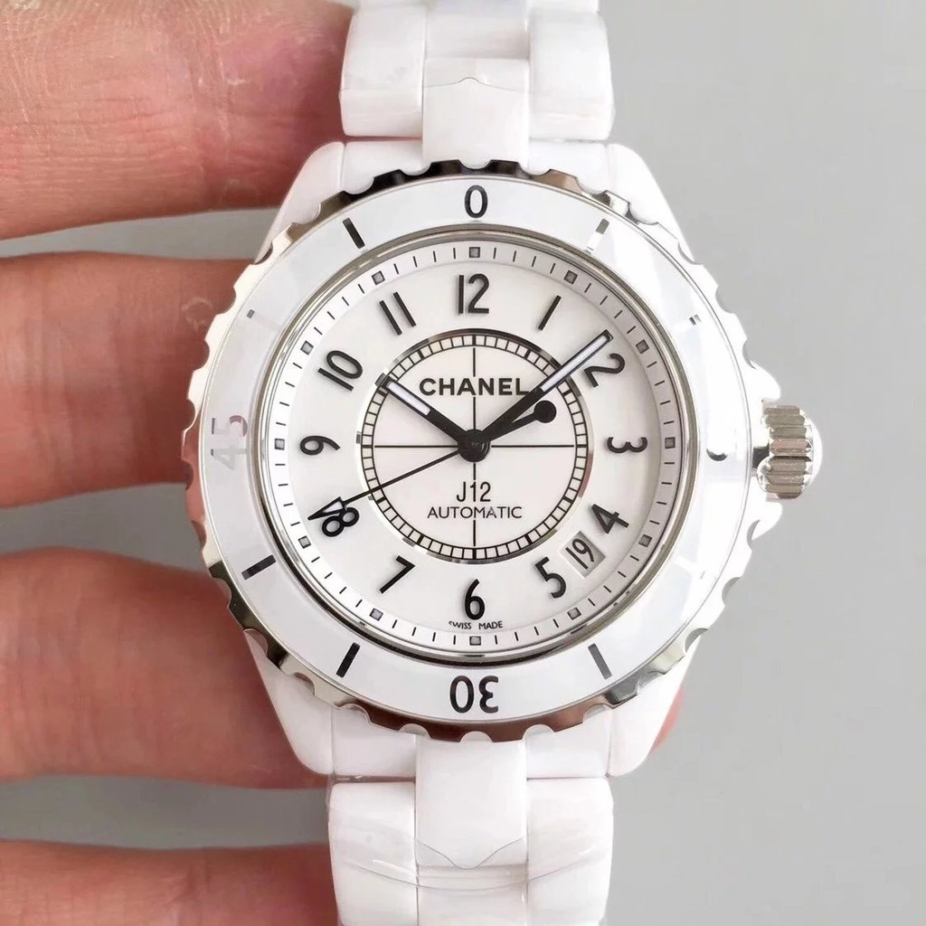 香奈兒J12白陶瓷腕錶 38mm 搭載2892全自動機械機芯 採用和正品一致的最新技術，深度防水手錶男