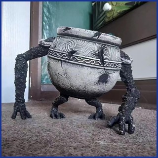 毒罐雕塑耐用魔法毒藥罐罐適用於家庭辦公室裝飾魔法毒罐罐適用於 aiavn