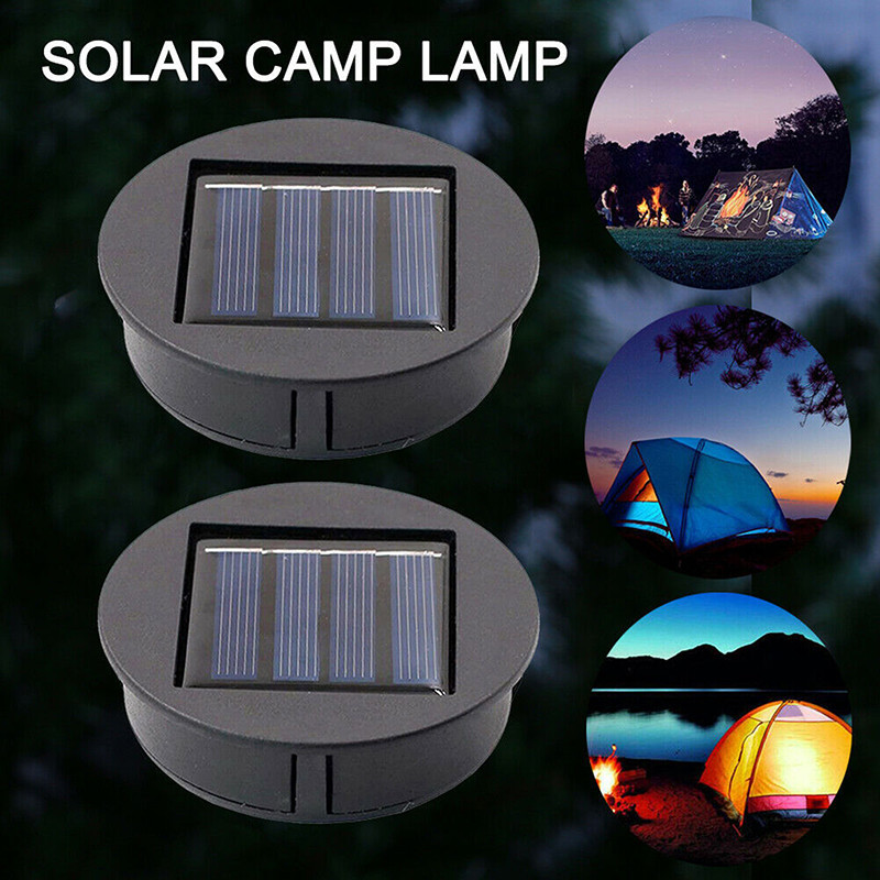 【現貨】1/2PCS通用太陽能鐵藝燈籠電池盒夜燈電池燈籠盒太陽能家用燈更換