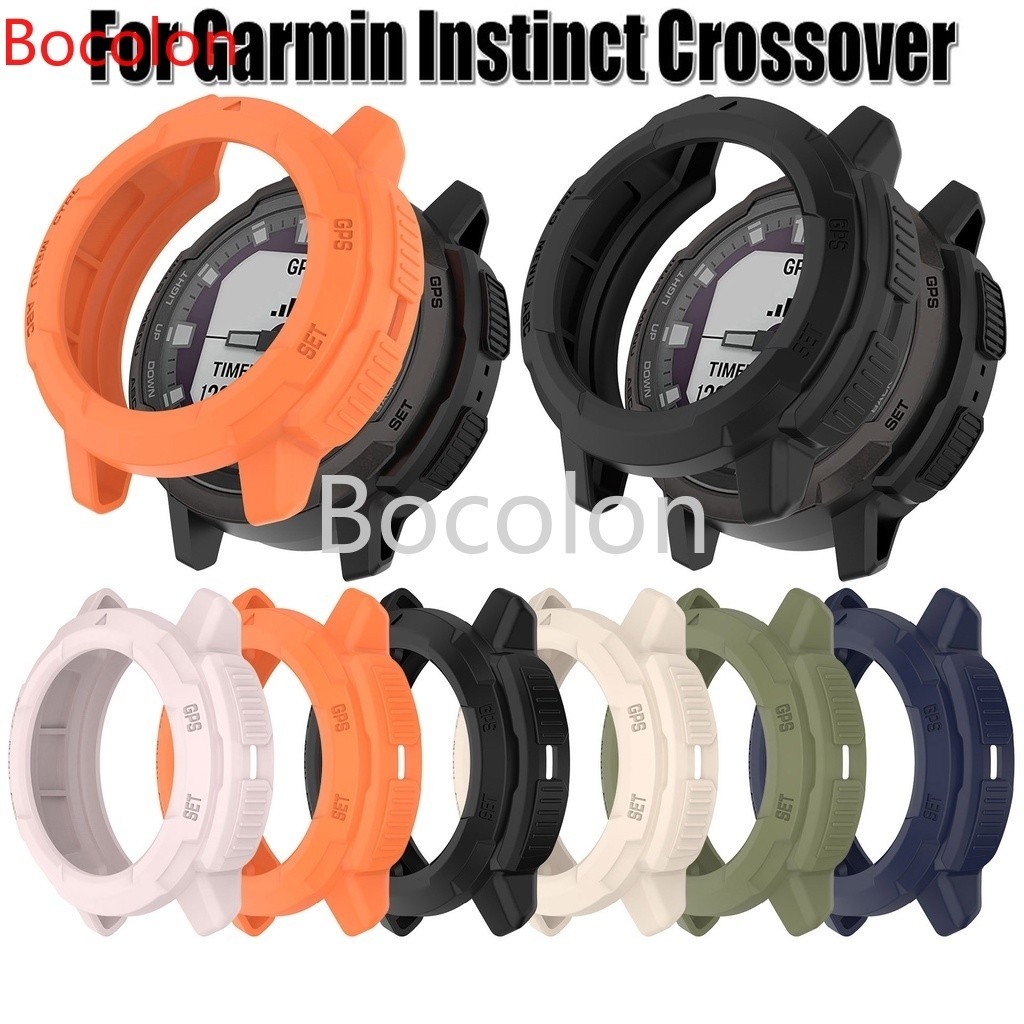 戰術鎧甲保護套 適用於佳明Garmin Fenix 7X/7X PRO Instinct Crossover保護殼 軟殼