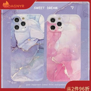 Dagnyr Sparkling Glitter 大理石紋手機殼適用於 Iphone 12/12 Pro 保護殼
