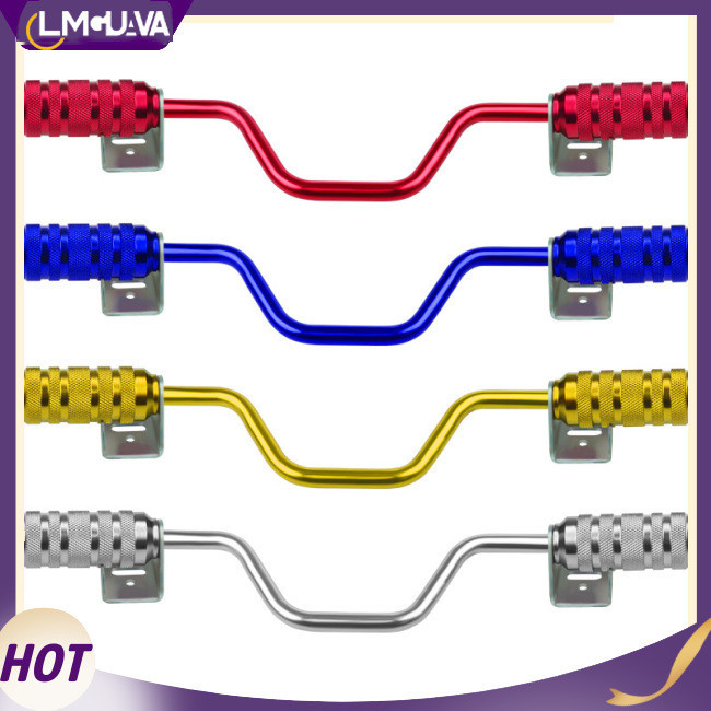 Lmg 摩托車彎管踏板組彎桿腳踏板套件跨騎電動自行車改裝配件