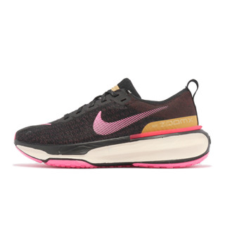 Nike 慢跑鞋 Wmns ZoomX Invincible Run 3 黑 粉紅 女鞋 ACS DR2660-200