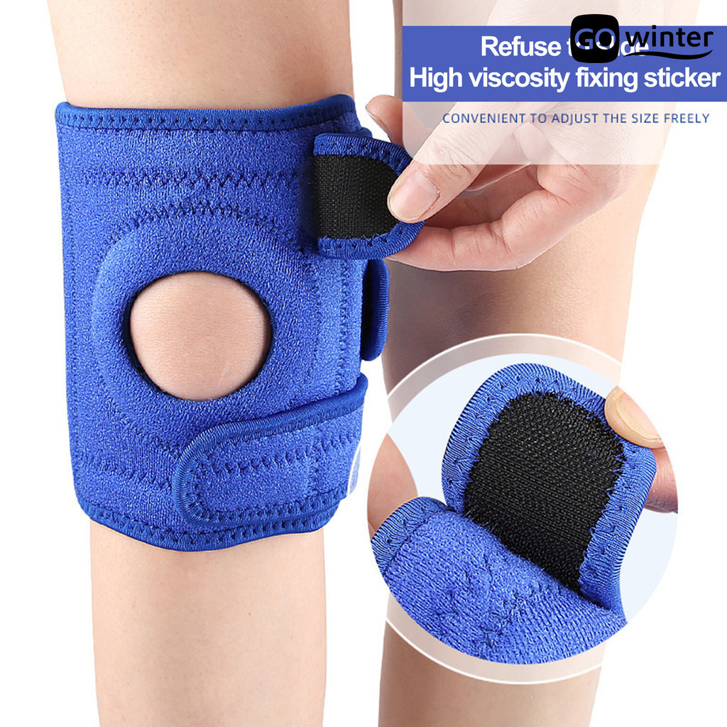 [摩卡運動]AMZ 兒童彈簧支撐護膝 籃球羽毛球跑步護膝護具 髕骨透氣運動支撐護具