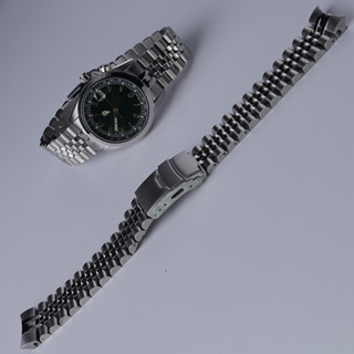 適用於 20mm SEIKO精工 SND367P1 計時碼表禧年錶帶 Alpinist 錶帶 SND379 鋼帶