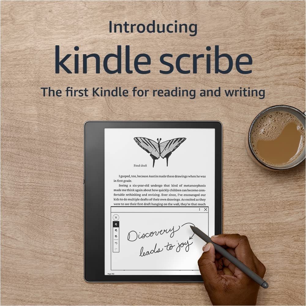 全新Kindle Scribe亞馬遜電子閱讀器 10.2寸大屏含手寫筆KS原封