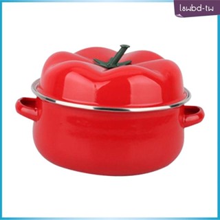 [lswbd]番茄鍋火鍋1.6L燉鍋帶蓋意大利面方便麵鍋醬鍋湯鍋食品茶穀物麵條牛奶