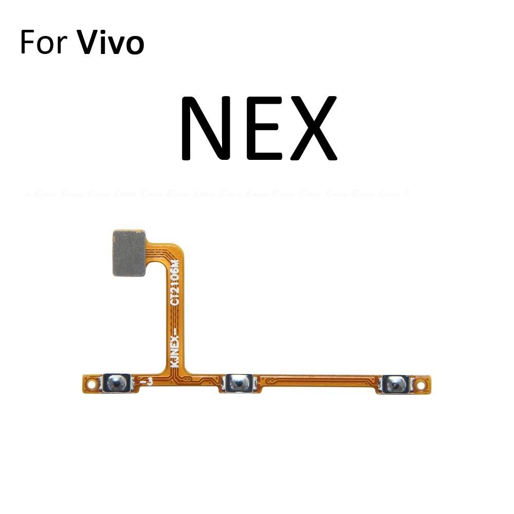適用於 Vivo NEX 雙顯示器 A S 音量按鈕控制排線靜音開關電源鍵色帶維修零件