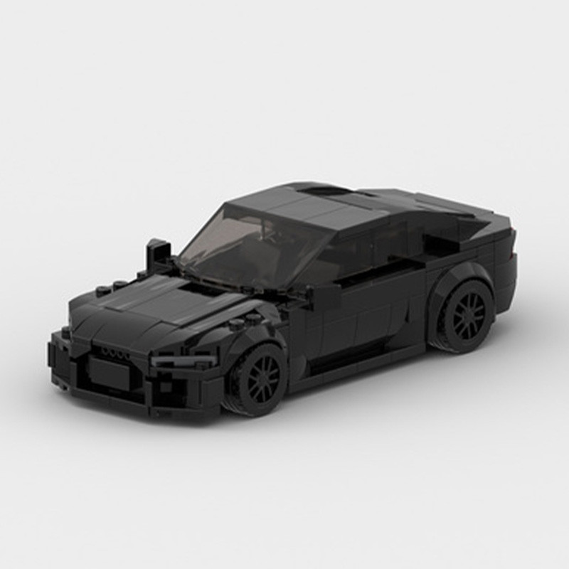 【西裝暴徒】MOC積木兼容樂高拼裝奧迪RS7跑車模型speed8格車