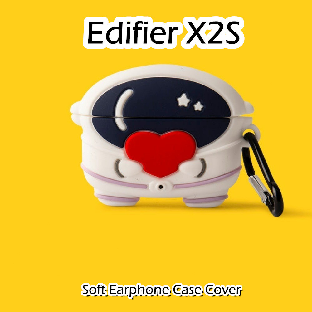 EDIFIER 【快速發貨】適用於漫步者 X2s 保護套有趣的卡通軟矽膠耳機保護套保護套