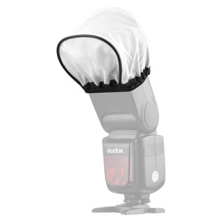 GODOX 通用相機閃光燈彈跳擴散器閃光燈柔光箱更換適用於佳能尼康索尼神牛永諾相機閃光燈