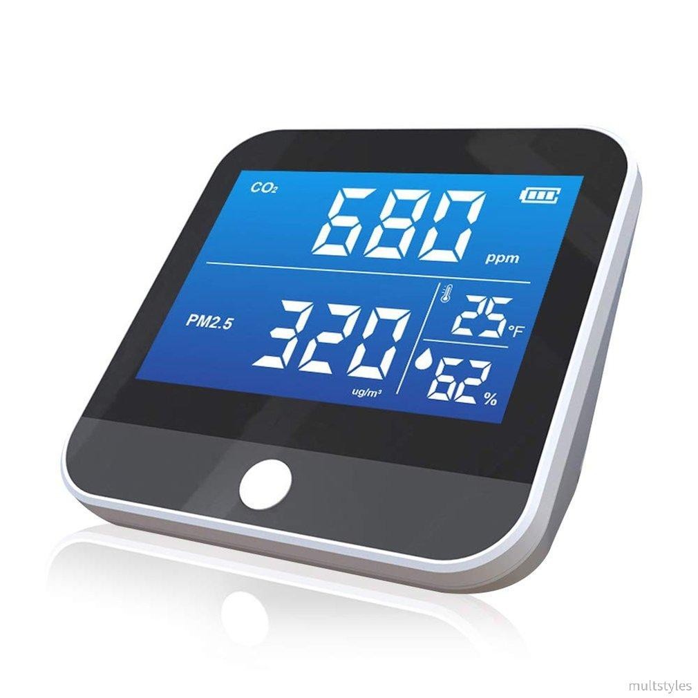 室內和家庭空氣質量監測儀 6 合 1 二氧化碳檢測儀