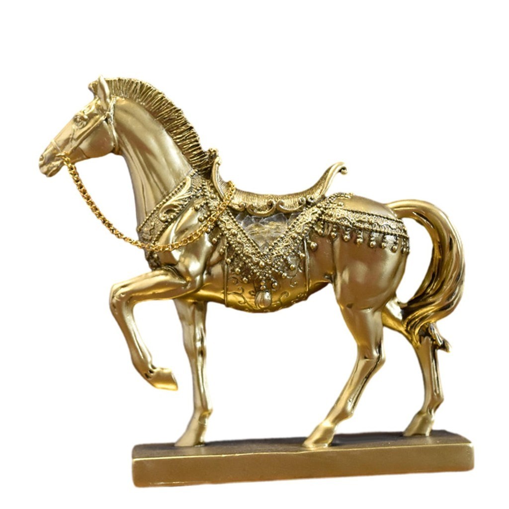 [WhbadguyojTW] 馬雕像裝飾藝術品收藏馬雕像樹脂雕塑