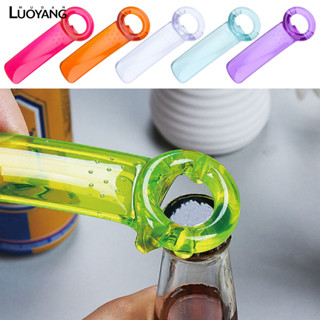洛陽牡丹 塑膠開瓶器啤酒開瓶器開罐器廚房用品手動開瓶器防滑擰蓋器