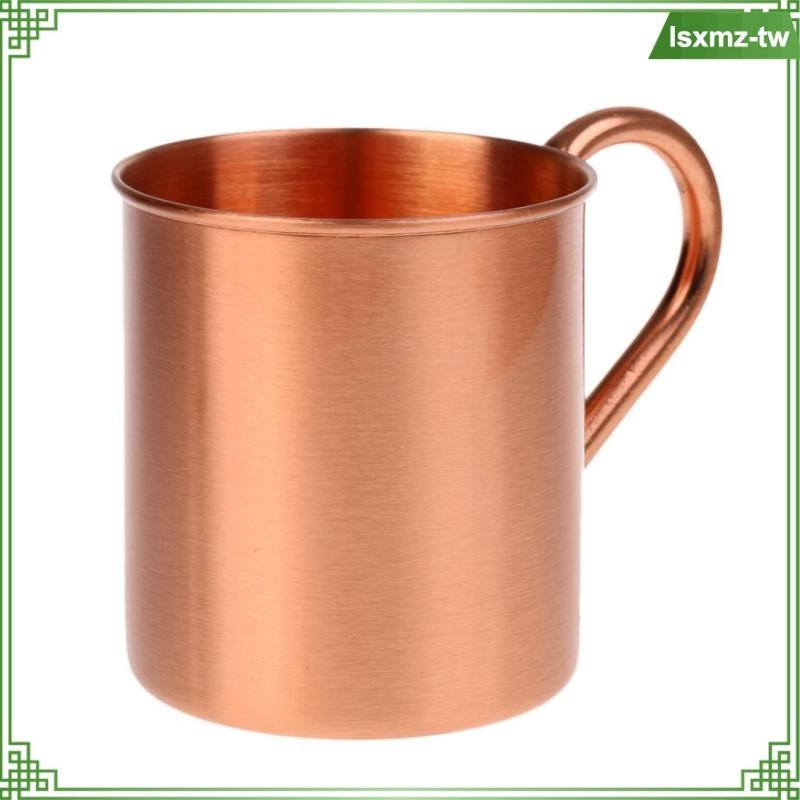 [LsxmzTW] 350ml 純銅杯銅杯非常適合任何冷藏飲料、咖啡