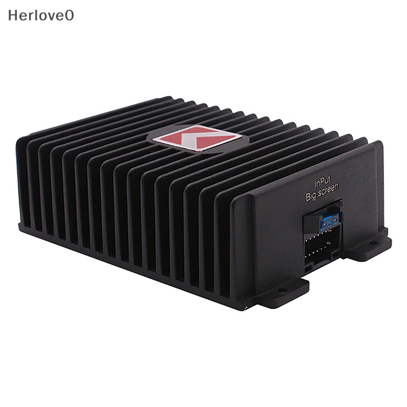 Herlove 汽車 DSP 放大器高保真助推器音頻數字聲音處理器適用於汽車揚聲器低音炮功率汽車收音機立體聲 TW