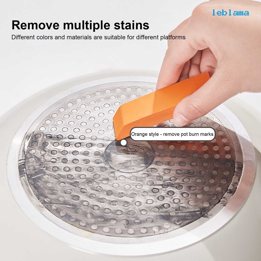 [LBA] 不鏽鋼水龍頭橡皮擦 玻璃鏡面水垢清潔擦 廚房工具除垢刷鍋