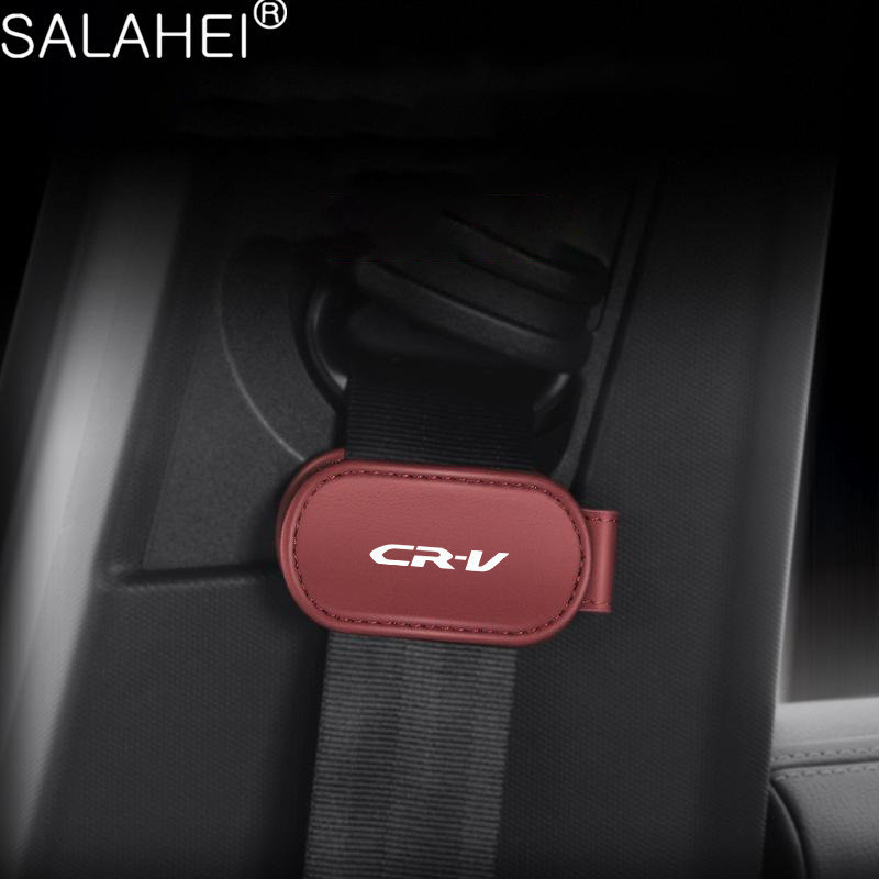 HONDA 1 件裝汽車安全帶夾磁性安全帶固定塞適用於本田 CRV 2007 2015 2016 2017 2018 2
