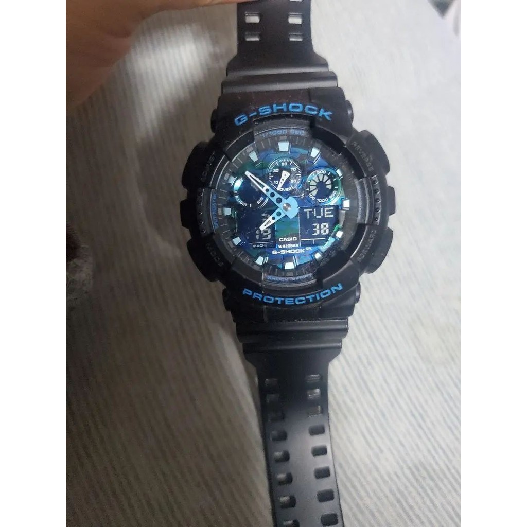 CASIO G-shock 手錶 G-SHOCK 藍色 日本直送 二手