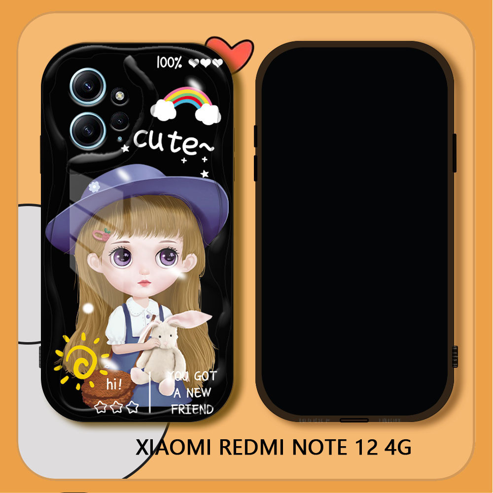 XIAOMI REDMI 小米紅米 Note 12 Note 12S Note 12 Pro Plus 軟矽膠手機殼可愛