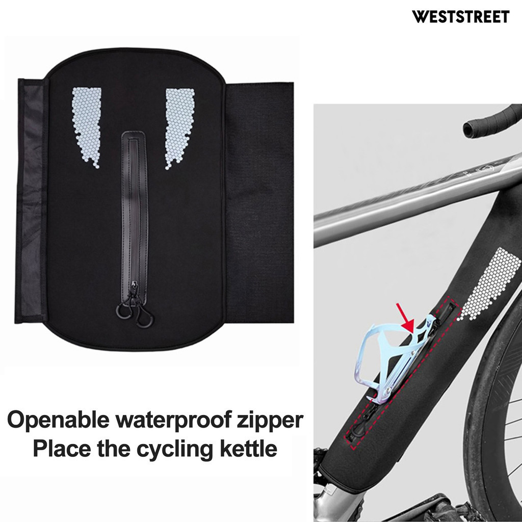 [滿額免運]AMZ 電動單車電池保護套 加寬電動腳踏車鋰電池蓋保護套罩防水防塵冬季單車電源保護套