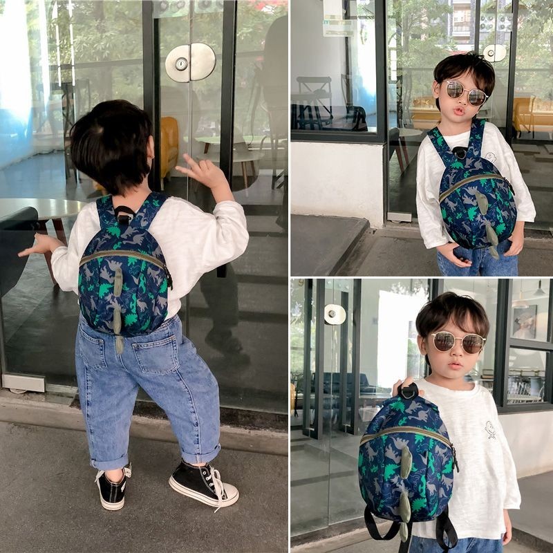 【BOBO】嬰幼兒園小書包兒童防走失背包1-3-5歲男孩韓版寶寶小恐龍後背包 兒童後背包