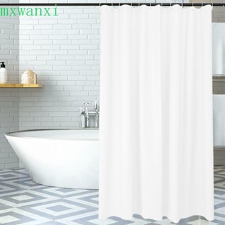 MXWANXI浴簾,帶鉤子不透明浴室窗簾,浴缸窗簾180CM防水較厚隔斷窗簾浴室