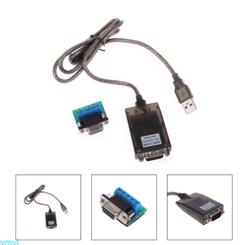 Ymyl USB 2 0 轉 RS485 RS422 RS-485 DB9 COM 串口設備轉換器適配器電纜